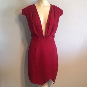 Tobi red sexy dress